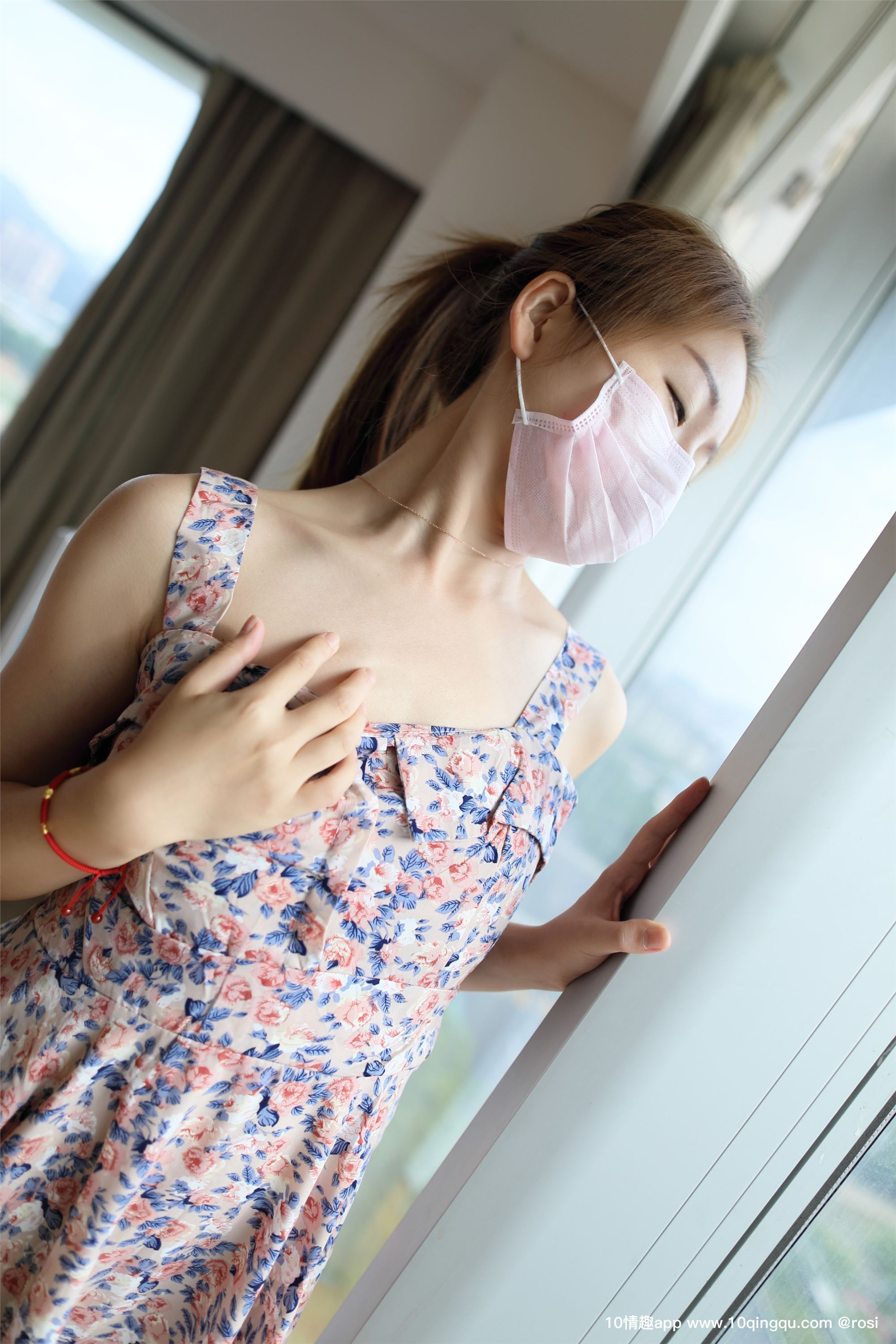 [ROSI写真]口罩系列 2019.04.20 NO.1042